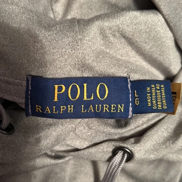 Polo Ralph Lauren- Hooded Jersey T-Shirt - Size L - Picture 4 of 4